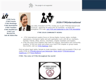 Tablet Screenshot of ftmi.org